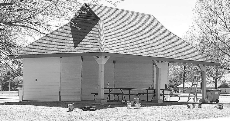This pavilion at Garden Plain's City Park is one of several upgraded or new amenities in the city's parks. Grant funding and money from the city's 1 percent sales tax have funded the work. Contributed photo