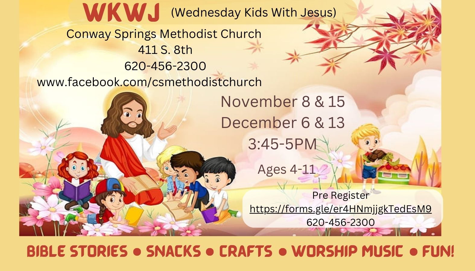  Wednesday Kids With Jesus (WKWJ)