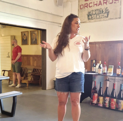 Haysville Chamber hosts social at Blood Orchard