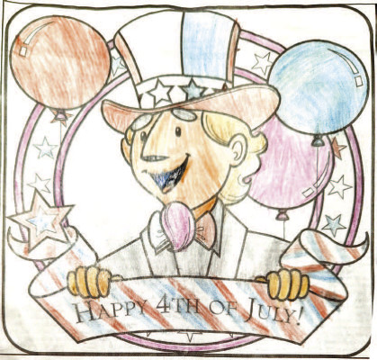 Coloring contest winners