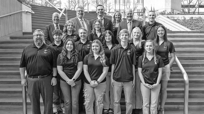 Young leaders visit county