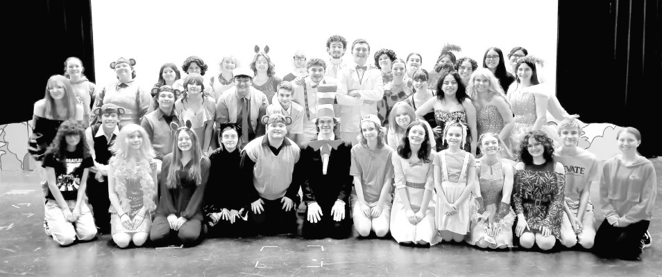 Students from Goddard High School will stage “Seussical” this Friday, Saturday and Sunday. Contributed photo