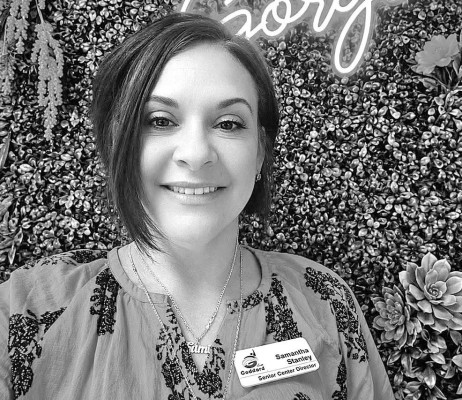 Samantha Stanley has been named as the first fulltime director of the Goddard Senior Center. Contributed photo