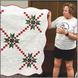 Mayfield woman stitches success