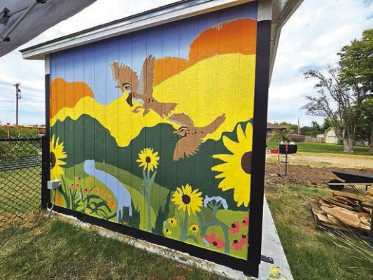 Community garden progress