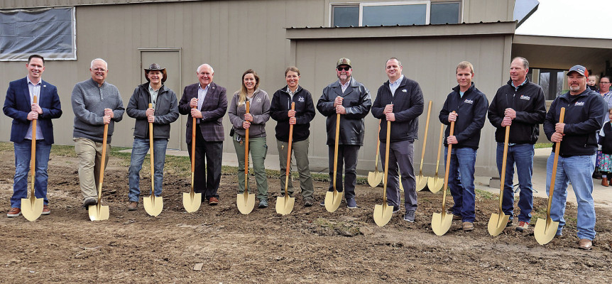 Tanganyika Wildlife Park in Goddard officially broke ground on Saturday morning for the new Penguin and Otter Swim Experience Center. Speakers included U.S. Rep. Ron Estes. The park said that this will be the first facility of its kind in the United States, where visitors will be able to swim with otters and African penguins. The new season opens on March 15. Contributed photos