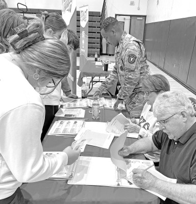 Sophomores at Clearwater High School recently took part in the FCCLA Future Finance event, where they learned life skills related to money. Contributed photo