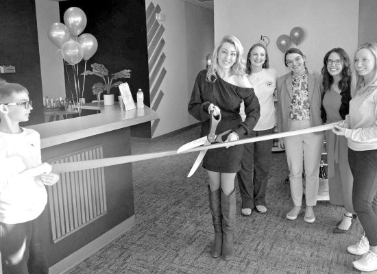 On Feb. 5, members of Our Community Chamber, representing Goddard and Maize, hosted a ribbon cutting during an open house at The Lounge – Aesthetics of Erker Clinic. The business is located at 701 N. Goddard Rd, Suite B. The business, Goddard's newest rejuvenation experience, hosted an open house that evening. The new business is an expansion of Erker Clinic's offerings, and is owned and operated by Jennifer Erker. Contributed photo