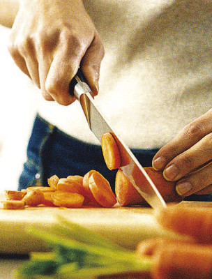 Cutting vegetables before baking, roasting or otherwise cooking them can result in a different flavor. Metro Creative Connection