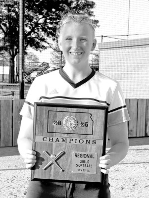 Trista Welty of Clearwater will represent Kansas at the NFHS National Student Leadership Summit in Indianapolis. Contributed photo