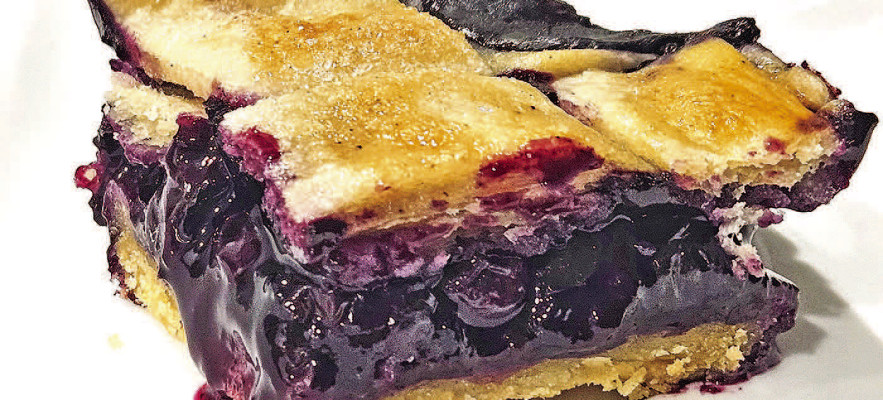 Blueberry pie bars are a delicious dessert that looks pretty without the headache of trying to roll out a round pie crust or having to break out the forks.