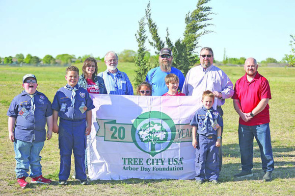 Arbor Day planting