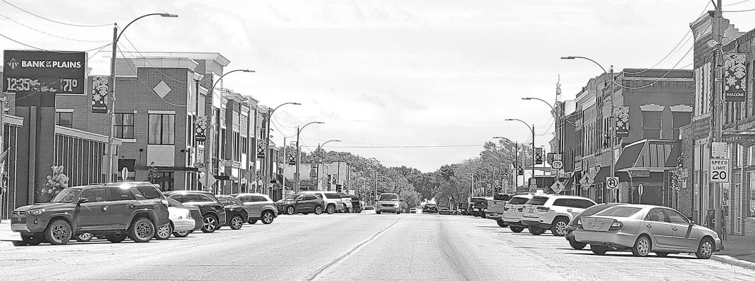 This could be any Main Street in most of the communities covered by Times-Sentinel Newspapers. It's actually the main drag of Anthony, Kan., where publisher Paul Rhodes and his fiance Kim Swansen have spent numerous weekends over the past decade. Paul Rhodes/TSnews