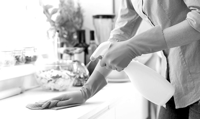 Keeping kitchen surfaces clean is an important part of food safety. Metro Creative