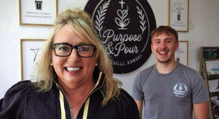 Purpose and Pour Energy Nutrition has been opened by Kristen Sewell and her son, Hayden. Contributed photo