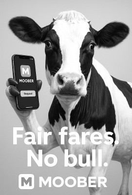 Travel to western Kansas could be a lot easier with an autonomous car company like the fictional Moober (or Müber).
