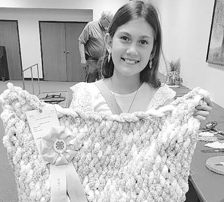 Natalie Betzen was successful at the Sumner County Fair. Contributed photo.