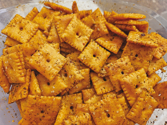 Smoked Cheez-Its can be customized with any of your favorite seasonings and give a little extra oomph to an already delicious snack. These can also be made in the oven if a smoker isn’t an option.