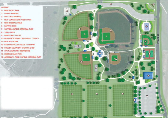 Clearwater Sports Complex planning sketches released