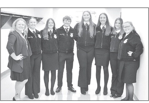 FFA members from clubs in Sedgwick County were recognized at August’s Sedgwick County Farm Bureau banquet and annual meeting. FFA clubs in Sedgwick County can be found at Andale, Cheney, Garden Plain and Wichita Southeast. Dale Stelz/TSnews