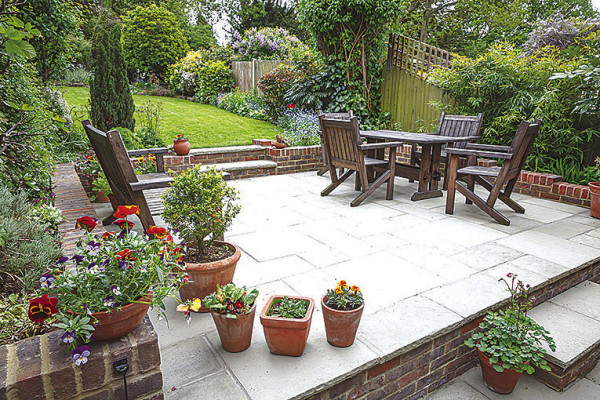 Outdoor living spaces are one popular “hardscaping” trend that figures to remain sought-after for years to come.