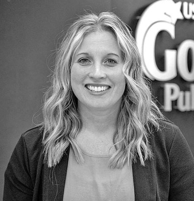 Shanda Busby, a sixth grade teacher at Challenger Intermediate School in Goddard, has been recognized as a Kansas Teacher of the Year semifinalist. Contributed photo