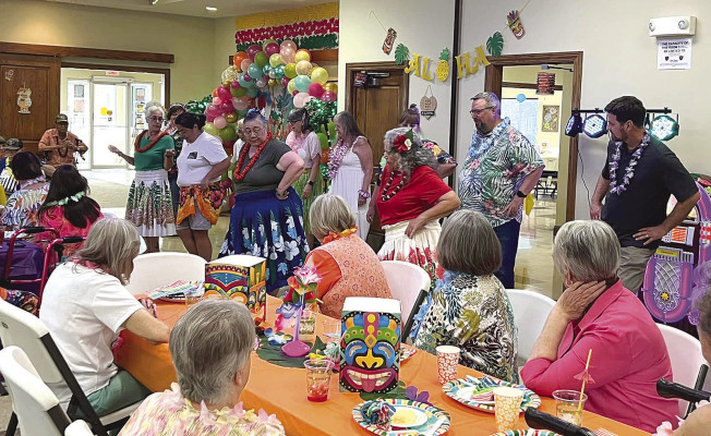 Luau draws a crowd
