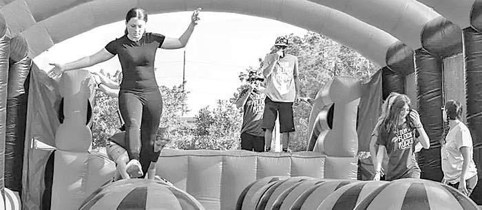 The Great Inflatable 5K will feature 11 giant inflatable obstacles as part of the race Contributed image