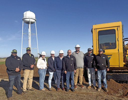 A ribbon cutting was held last week for the new Evergy, Inc., natural gas power plant that will be constructed in Sumner County. The plant – one of two new power plants to be built in the next few years – is set to go online Jan. 1, 2029. Contributed photo