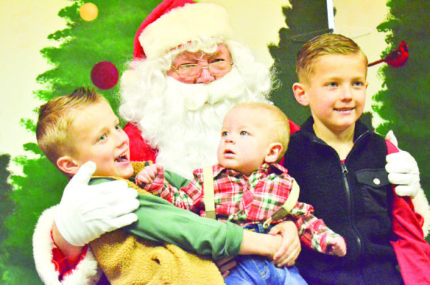 Santa Saturday night in Cheney