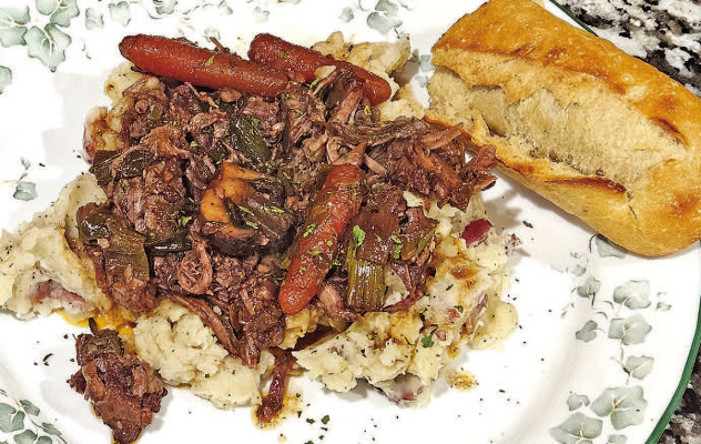 Making red wine braised beef is a bit of a labor of love, but the rich flavors and tender vegetables produced by this recipe make it well worth the effort.