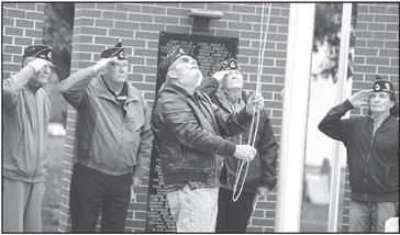 American Legion Post 295 in Cheney held its annual Veterans Day events on Saturday, starting with a flag presentation and reading of the names of deceased veterans who appear on the memorial wall at Veterans Park. Events also included a parade and a luncheon at St. Paul’s Lutheran Church. Subscribers can see more photographs online at tsnews.com. Stephanie McKennon/TSnews