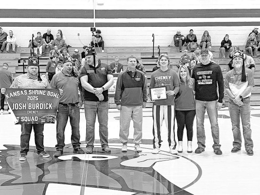 Burdick headed to Shrine Bowl