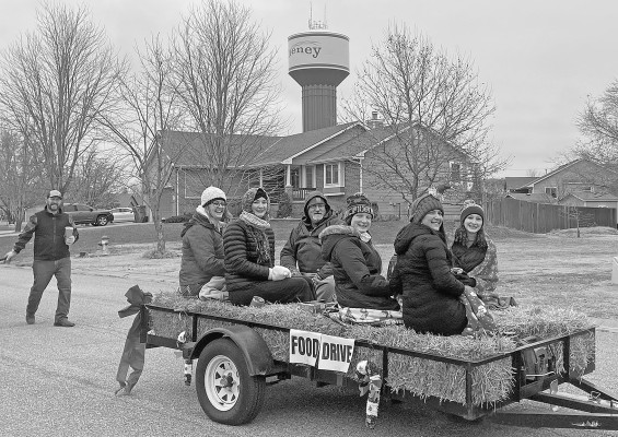 Riders saddle up for food drive