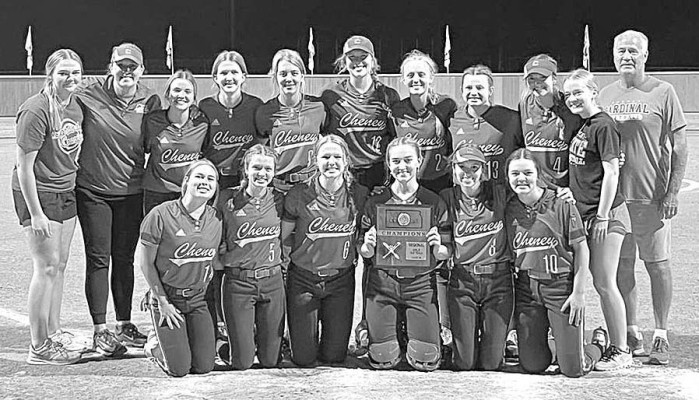 The Cheney Cardinals beat Halstead and then Haven on May 14 to earn a trip to the Class 3A State tournament, which begins this Thursday in Topeka. Contributed photo