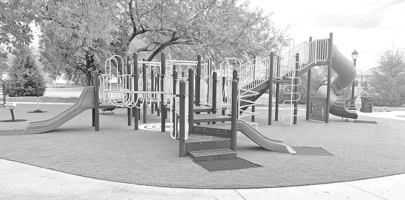 A new surface has been installed in the playground area at Clearwater City Park.  Contributed photo
