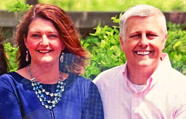 Lex Rhoadarmer and his late wife, Angela, will be inducted into the Sterling College Hall of Fame this weekend. Contributed photo