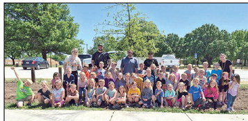 Arbor Day tree planting