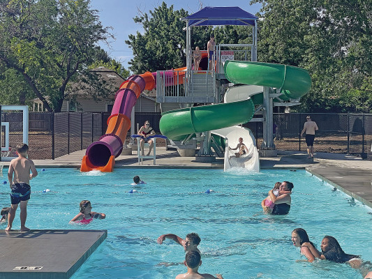 Everybody in the pool