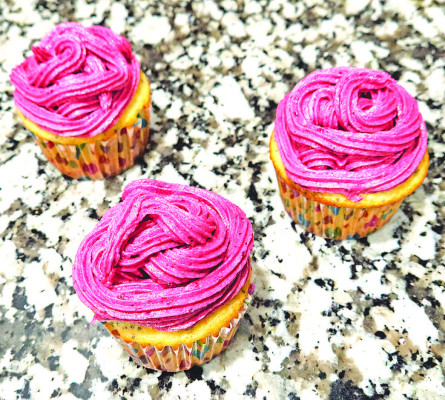These lemon poppy seed cupcakes feature a decadent, from-scratch, blackberry buttercream that sends the springtime fruit flavors to the next level.
