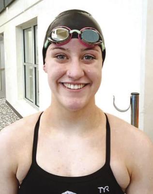 Campus High senior Sayler Roberts has secured spots at State swimming early in the season. She qualified for two events in the her first meet, and in two more events two days later.