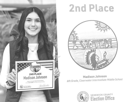 Student places in county sticker contest