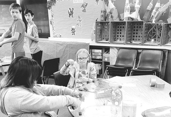A $2,000 donation to Haysville schools is helping fund the district's Summer Exploration and Enrichment program. The program is drawing more than 200 youth per week. Contributed photo