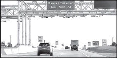 Rates for the Kansas Turnpike will go up on Sept. 1. It is the first rate adjustment since 2022. Travis Mounts/TSnews