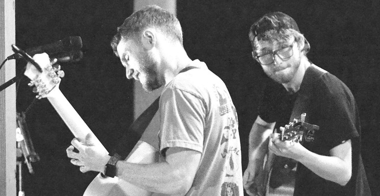 The Lough Brothers performed Saturday evening at City Park in Garden Plain. Paul Rhodes/TSnews