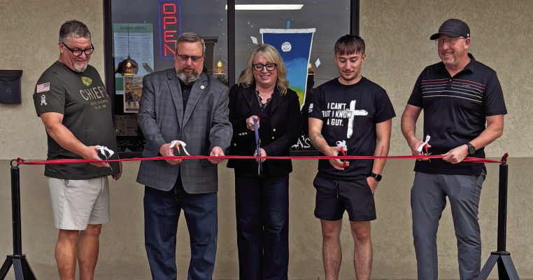 Ribbon cutting