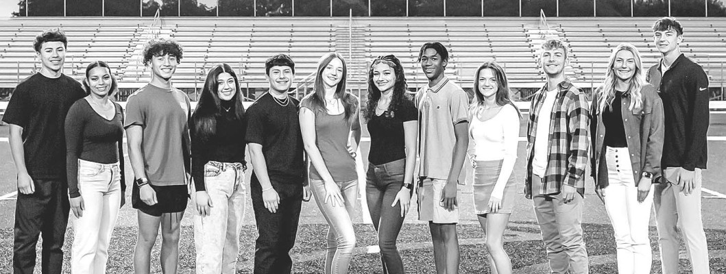 The homecoming king and queen candidates at Campus High School are, from left, Josh Gallardo and Mashayla Knight, Andrue Klitzing and Brooklyn Serratos, Kevin Mejia and Taylor Smith, BreAnna Garrett-Tillemans and Emaijah Bowen, Charli Bernal and Cole Coster, and Kiley Maier and Drake McPherson. Contributed photo