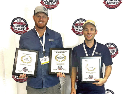 Stroot Lockers continues to win industry awards, including three national awards at the recent American Cured Meat Championship in Kansas City. Contributed photo