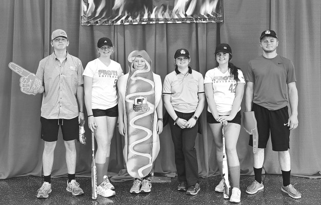 Kansas juniors won second place in the intermediate frankfurters division in the All-American Certified Angus Beef (CAB) Cook-Off at the 2024 National Junior Angus Show, July 2 in Madison, Wis. Eliza Rosenhagen of Cheney, pictured second from right, was among the Kansas juniors. Group members prepared all-American frankfurters with sweet onion relish. The American Angus Auxiliary sponsored the event. Pearl's Pics/Contributed photo