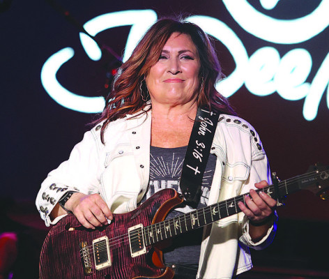 Jo Dee Messina performs at the Dam Jam Music Festival in Goddard last summer. After a year at Lake Afton and then a year in Goddard, the music festival is moving to Winfield. Stephanie McKennon/TSnews